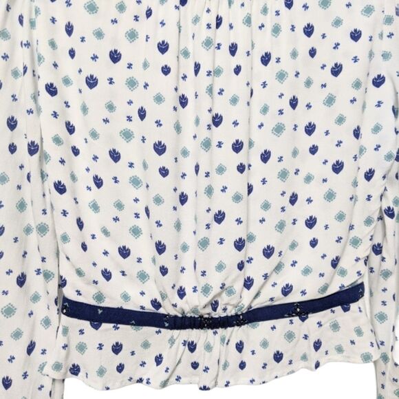 FREE PEOPLE Where We Roam Surplice Top S - Picture 9 of 11